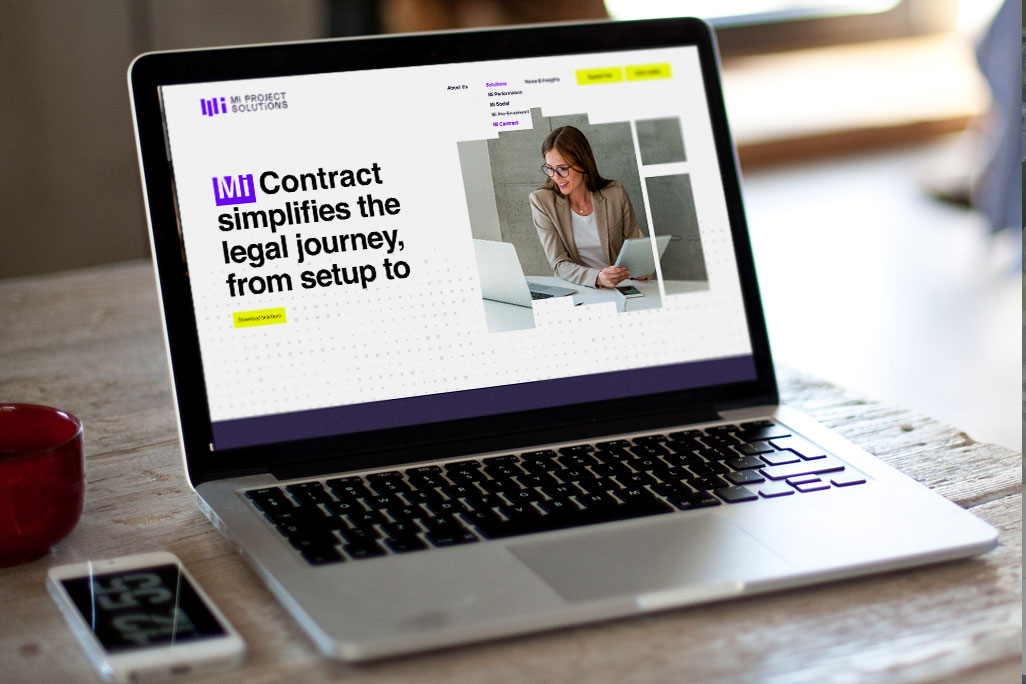 website design for tech startup