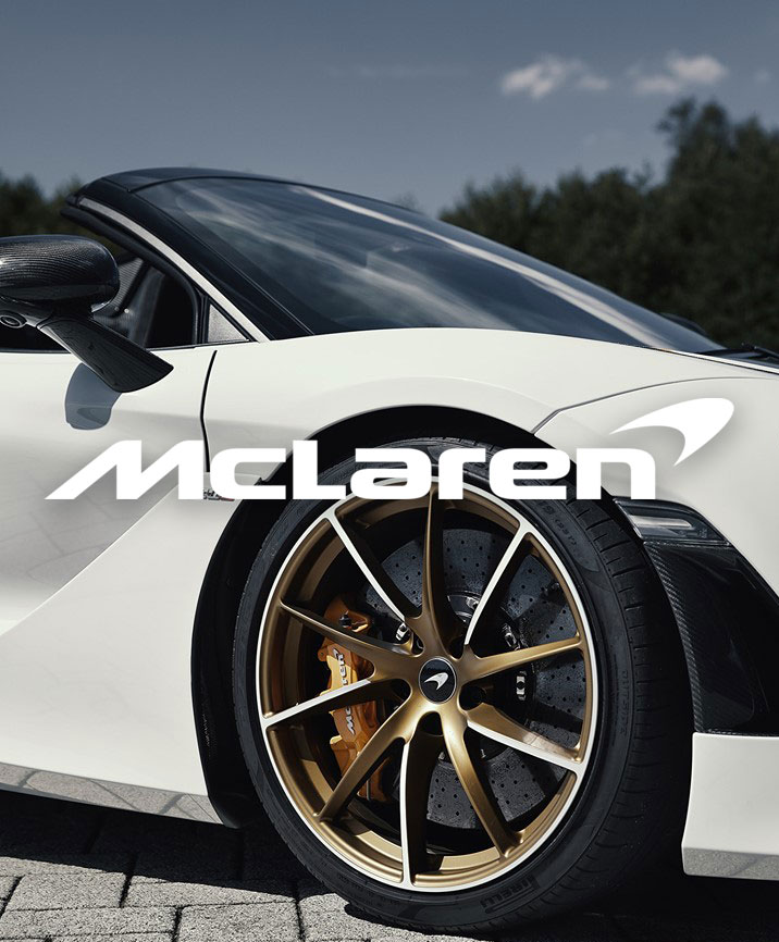 graphic design for supercar brand